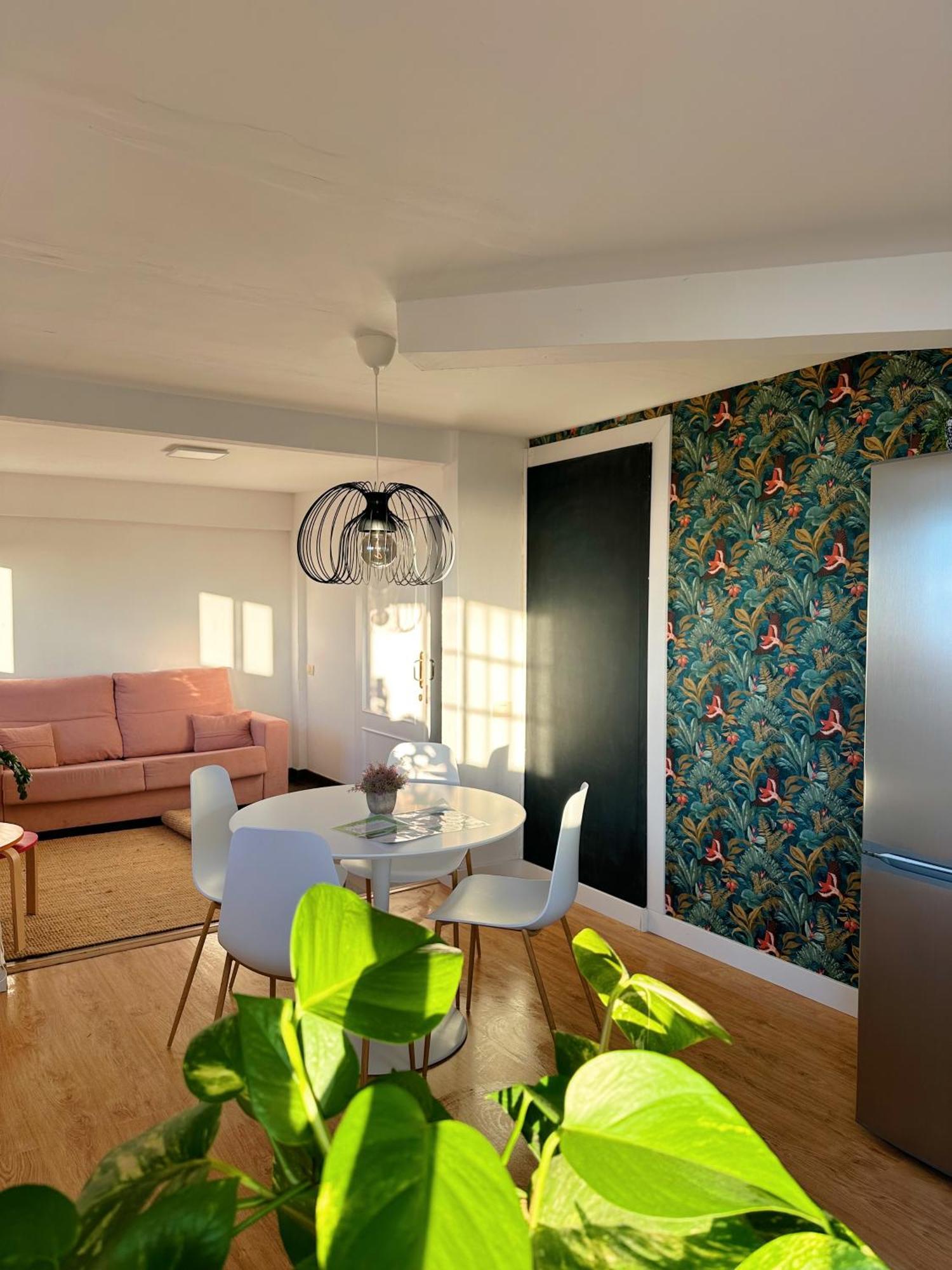Casa Con Piscina Y Jardin Con Vistas Al Mar Villa Puerto de la Madera Eksteriør bilde